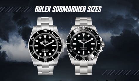 how many mm is the rolex submariner|rolex submariner size guide.